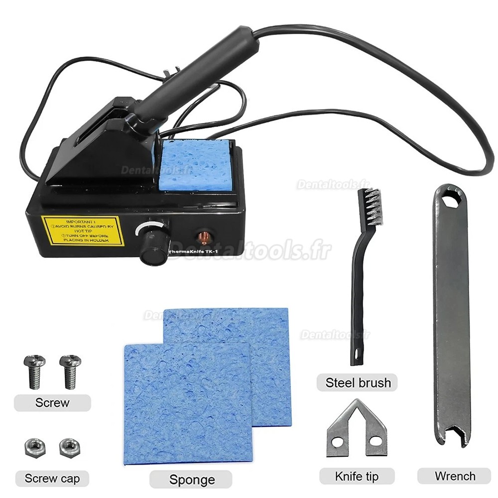 TK-1 couteau thermique dentaire &eacute;lectrique pour d&eacute;coupe thermoplastique orthodontique